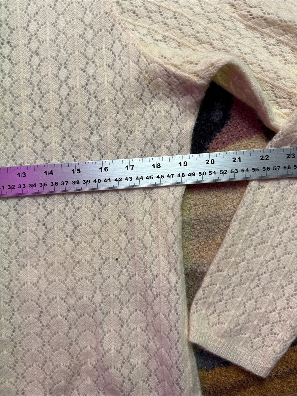 VINTAGE IVORY SWEATER LONGSLEEVE - Picture 7 of 8